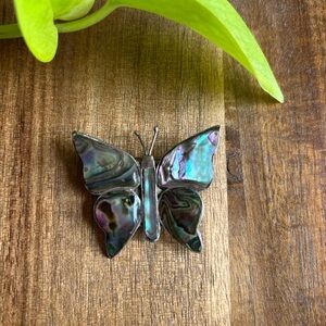 Iridescent Butterfly Brooch